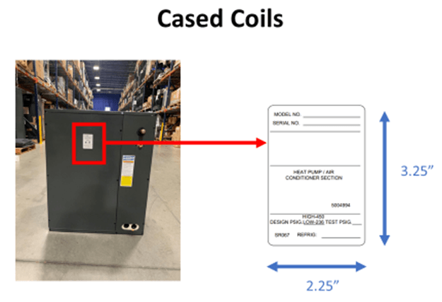 Recalled Evaporator coil drain pans (image 3 of 6)