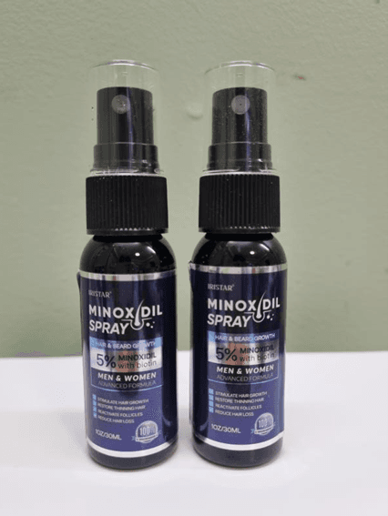 Recalled Iristar Minoxidil Spray Bottles (image 2 of 2)