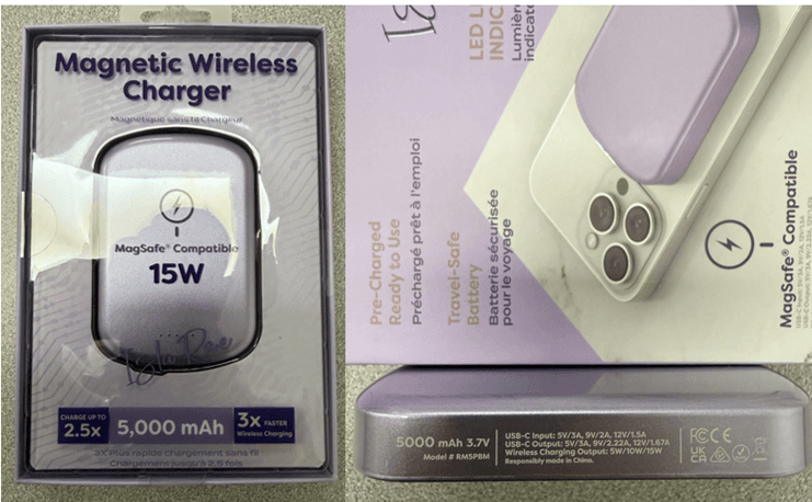 Recalled Isla Rae Magnetic Wireless Chargers (image 3 of 4)