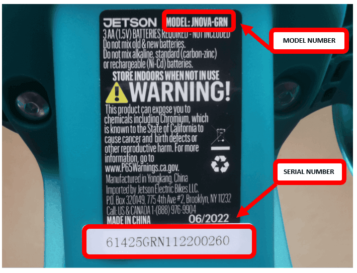 Recalled Jetson Nova and Star 3-Wheel Kick Scooters (image 2 of 2)