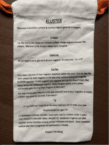Recalled Kluster Fun Tabletop Magnet Chess Games (image 2 of 3)