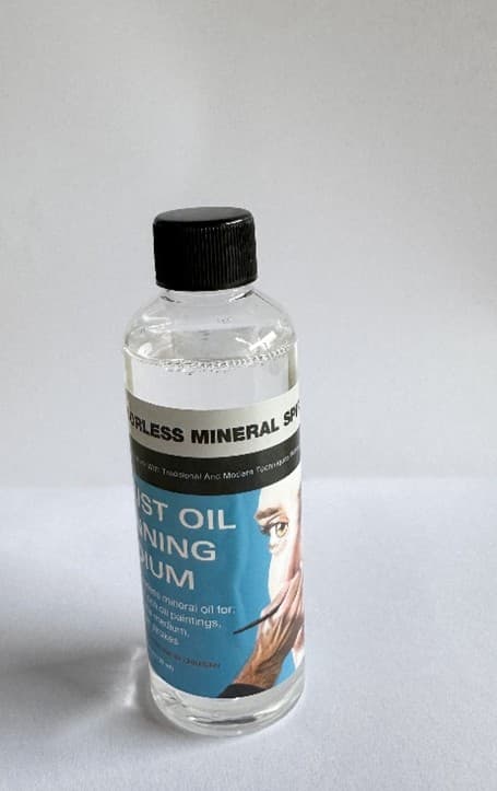 Recalled Liizousuda Paint Thinner Bottle