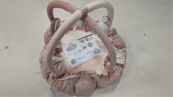 Recalled Mikario Trading 5-in-1 Convertible Baby Gyms