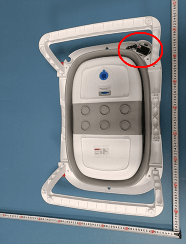 Recalled Napei Collapsible Infant Bath Tubs (image 4 of 6)