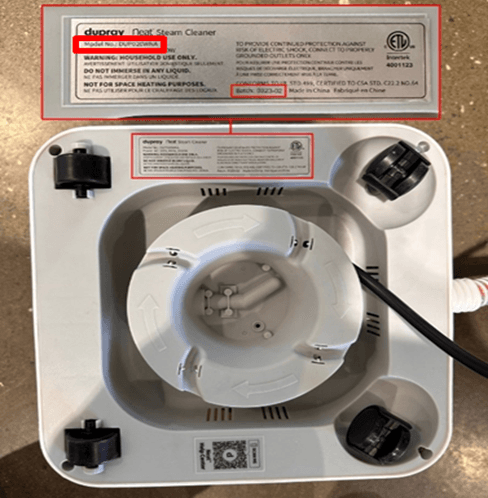 Recalled Dupray Neat Steam Cleaners (image 4 of 4)