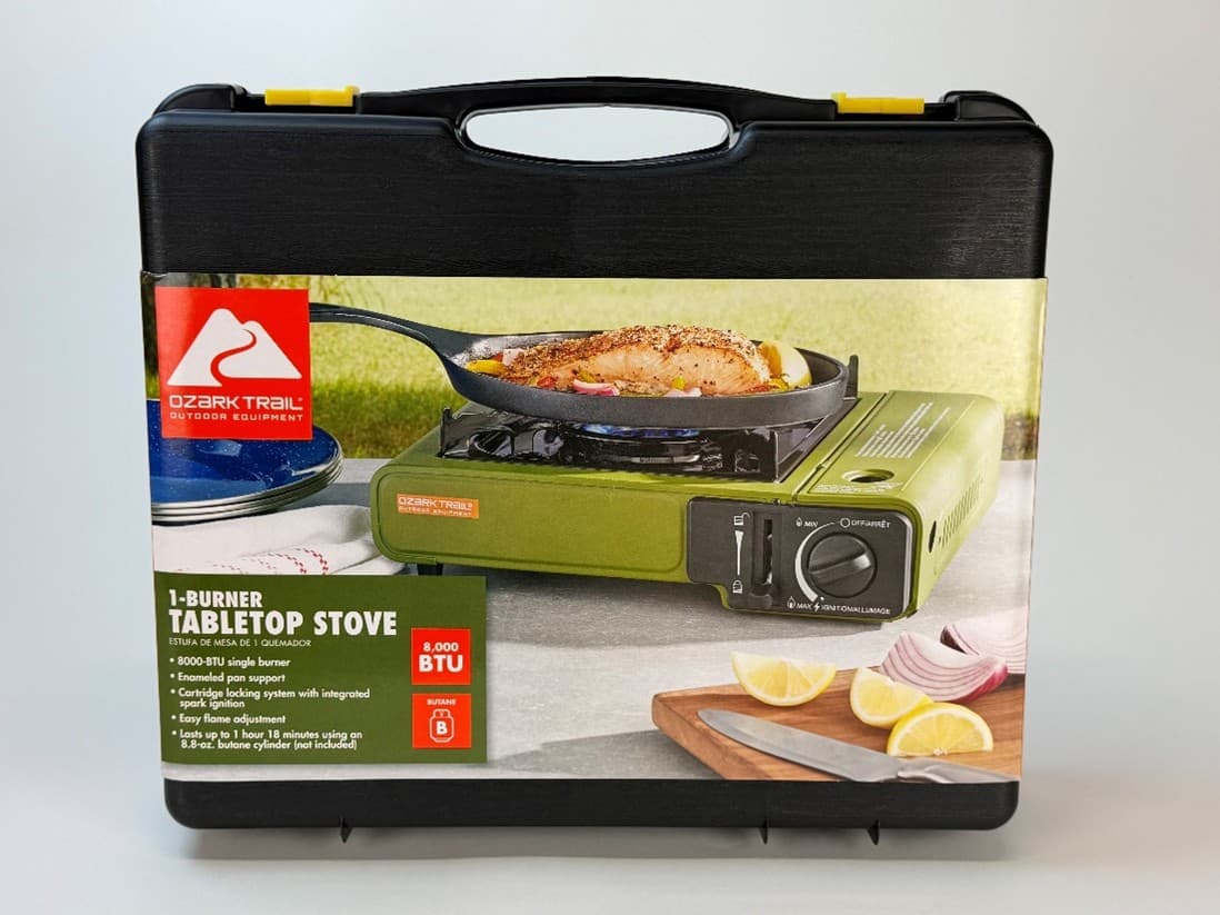 Recalled Ozark Trail Tabletop 1-Burner Butane Camping Stoves (image 2 of 2)
