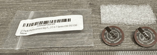 Recalled Panasonic 3V VL2020 lithium coin batteries