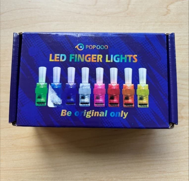 Recalled POPOOO LED Jungle Safari Projecting Finger Lights