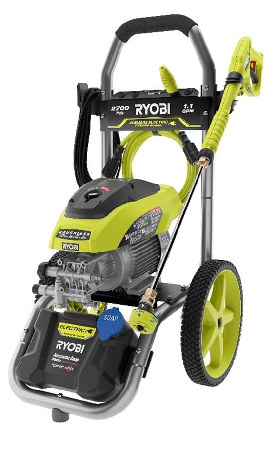 Recalled RYOBI Electric Pressure Washers (image 2 of 3)