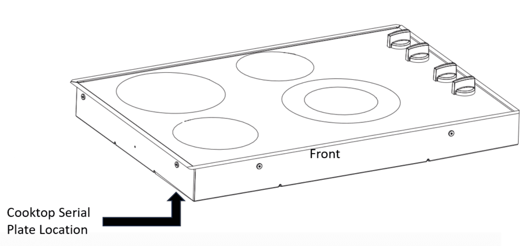Recalled Knob-control electric radiant cooktops (image 4 of 5)