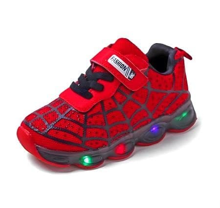 Recalled Raychy Children's Light Sneaker in red