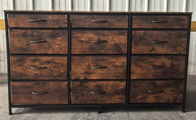 Recalled Romorgniz 12-Drawer Fabric Dresser (front)