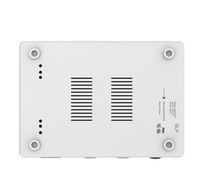 Controller With Serial Number Location