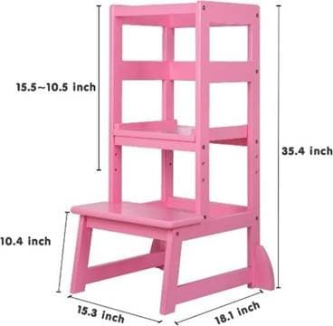 Recalled SDADI Kitchen Step Stool Model LT05 measurements
