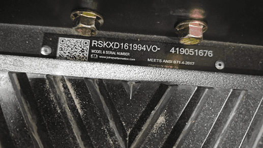 Recalled Model Year 2025 Spartan SRT-XD and KGZ-XD riding lawn mowers (image 4 of 4)