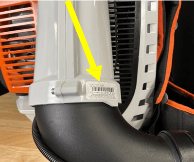 Recalled STIHL BR 800 Backpack Blower (image 4 of 4)