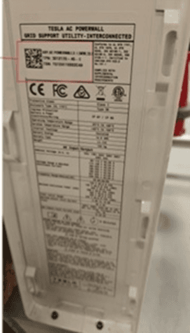 Recalled Certain Tesla Powerwall 2 AC Battery Power System (image 2 of 4)