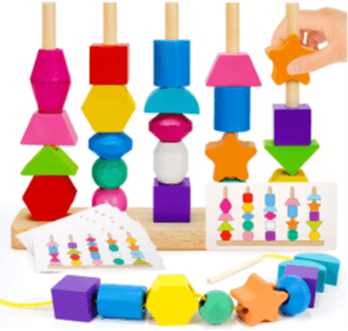 Recalled TooyBing Wooden Bead Stacking Toy