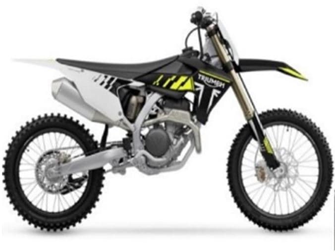 Recalled Triumph TF250-X Closed Course Competition Motorcycles