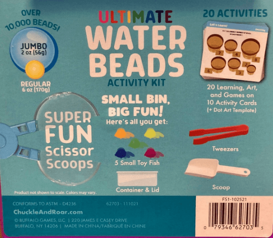 Recalled Chuckle & Roar Ultimate Water Beads Activity Kits (image 2 of 2)