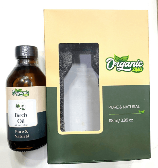 Recalled Organic Zing Birch Oil Bottles (image 2 of 3)