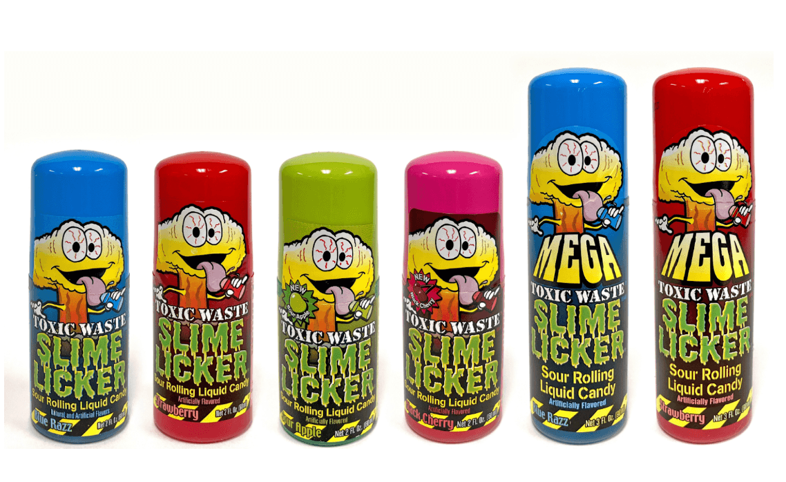 Recalled Slime Licker Sour Rolling Liquid Candy (image 1 of 3)