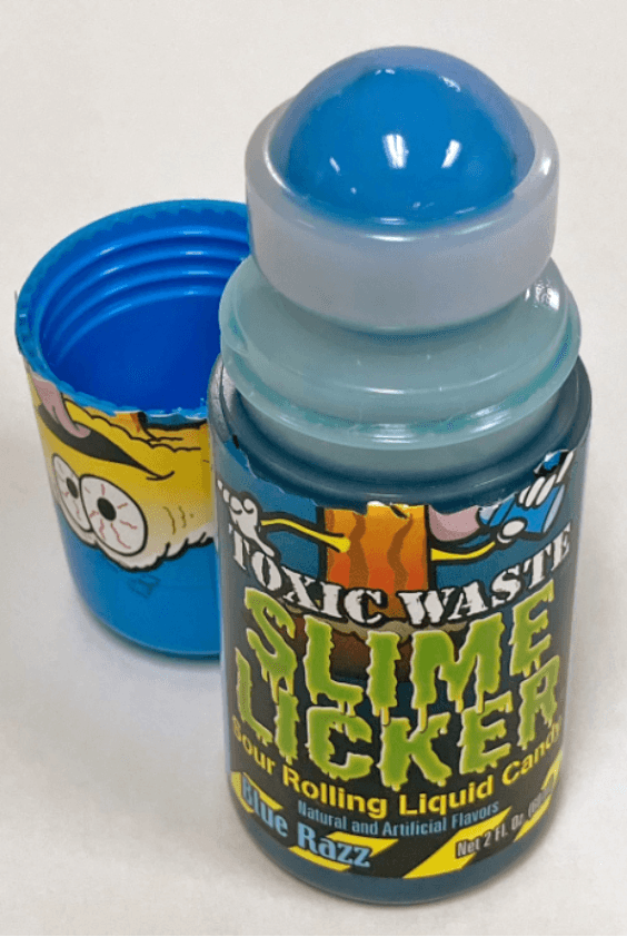 Recalled Slime Licker Sour Rolling Liquid Candy (image 2 of 3)