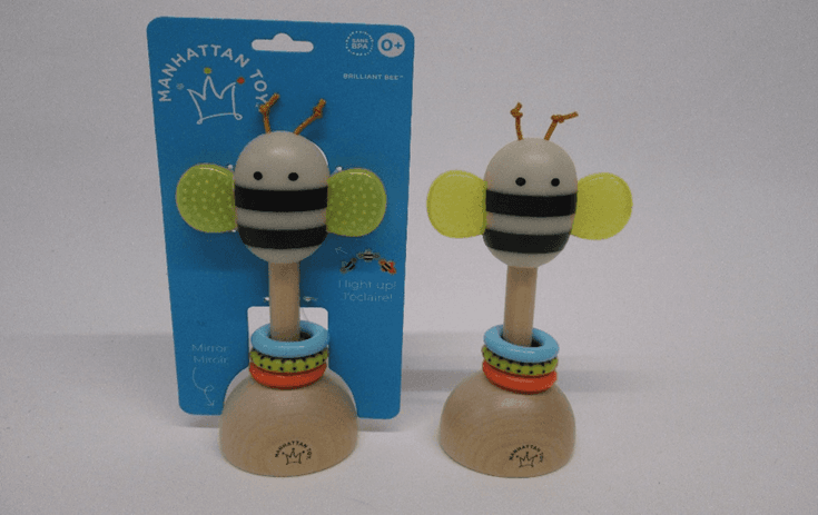 Recalled Brilliant Bee Rattles