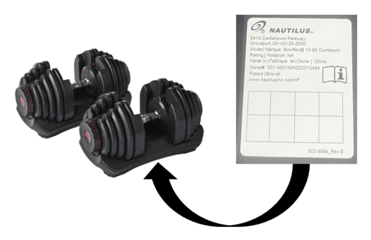 Recalled BowFlex 552 (image 4 of 4)