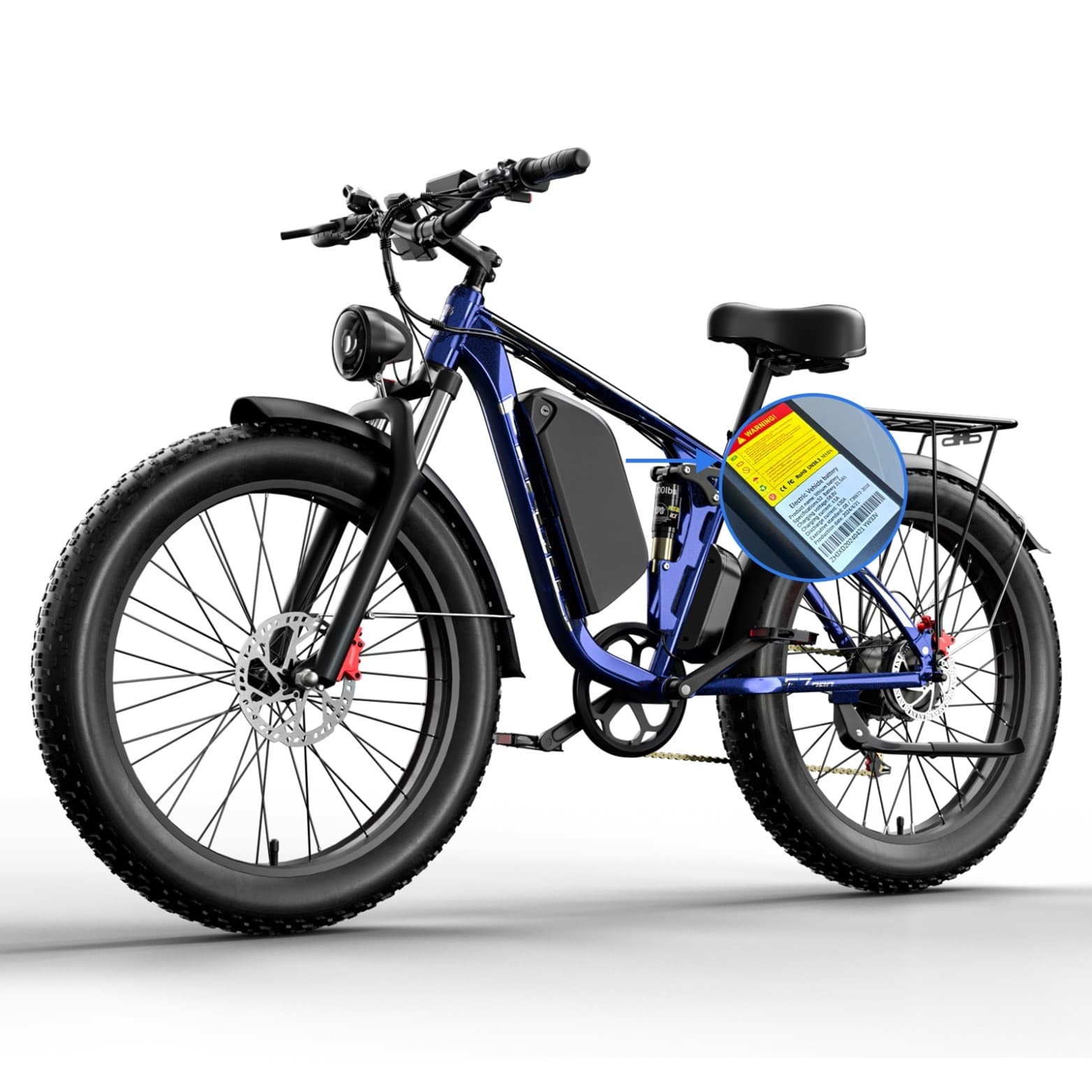Recalled FENGQS F7 Pro E-bikes