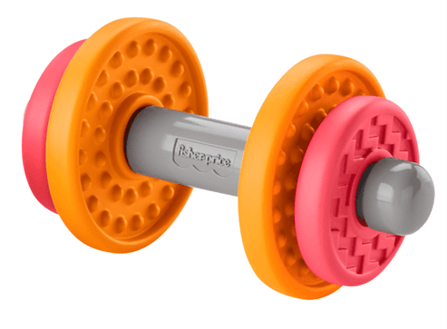 Recalled Dumbbell toy sold with Baby Biceps Gift Set