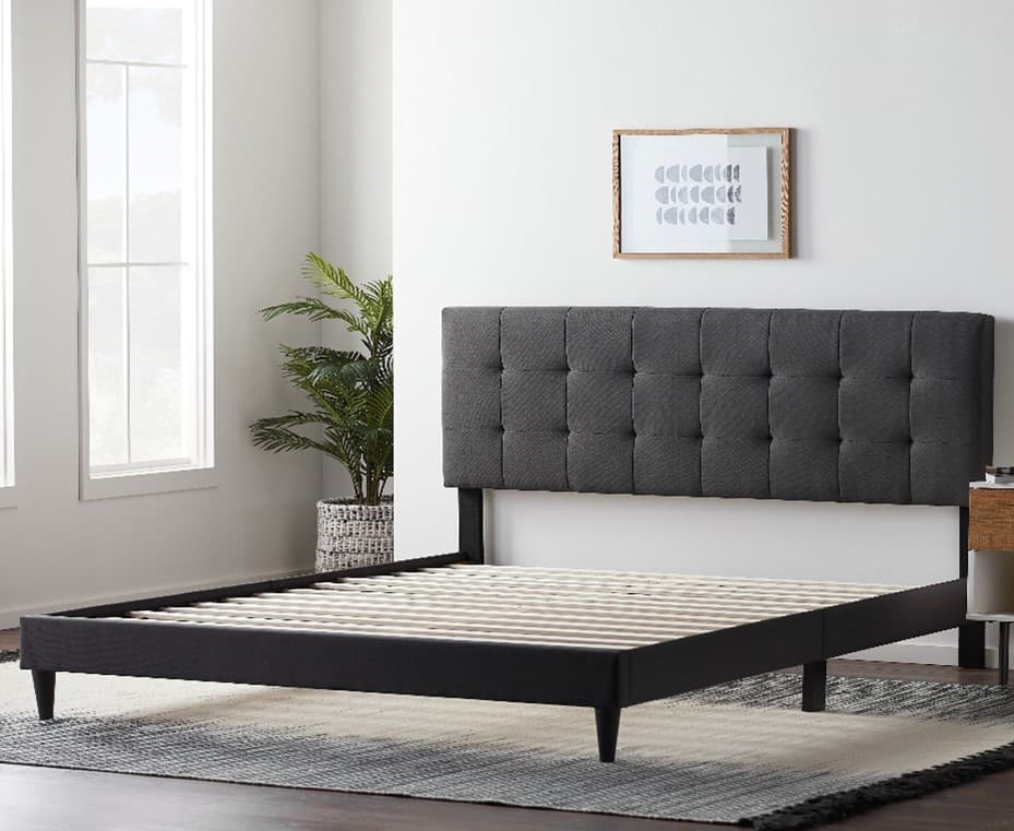 Recalled Platform Beds with Upholstered Square Tufted Headboards (image 1 of 3)
