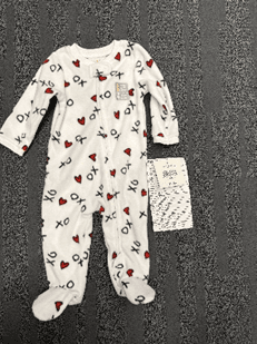 Recalled Meijer one-piece footed 12- (image 2 of 5)