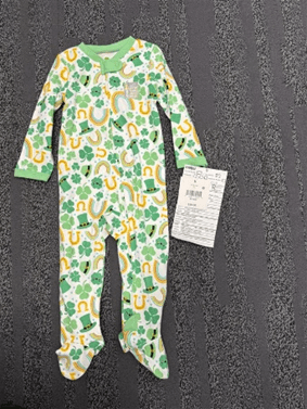 Recalled Meijer one-piece footed 12- (image 3 of 5)