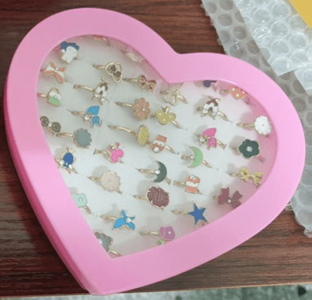 Recalled Newmemo Children's Ring Sets