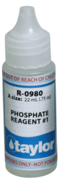 Recalled Phosphate Reagent #1 Bottles sold within the Taylor Phosphat
