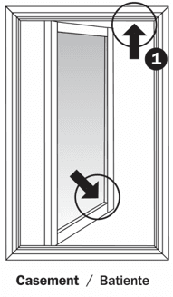 Recalled Window opening control devices sold as kits or installed on 100 Series casement (image 3 of 4)