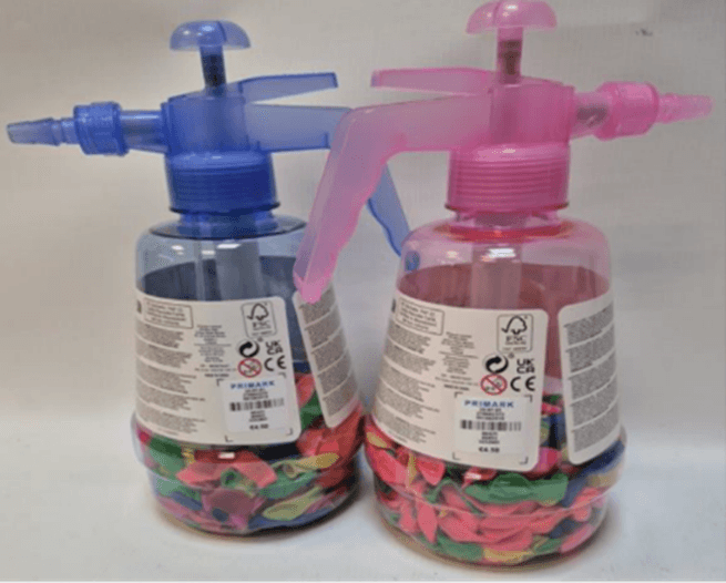 Recalled Primark Water Balloon Pump (image 2 of 2)