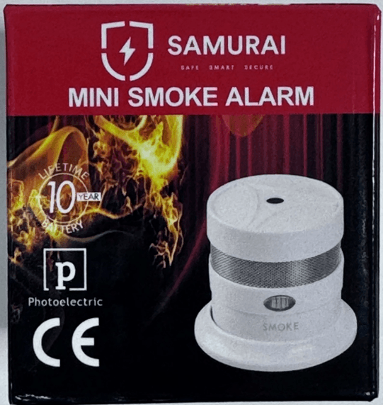 Recalled Samurai Mini Smoke Alarms (image 3 of 4)