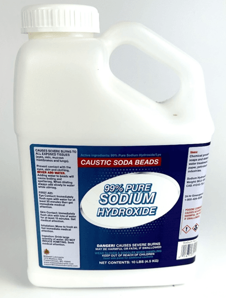 Recalled Midwest Lubricants Sodium Hydroxide