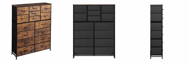 Recalled WLIVE Fabric 15-Drawer Dressers