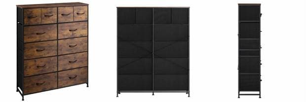 Recalled WLIVE Fabric 12-Drawer Dressers