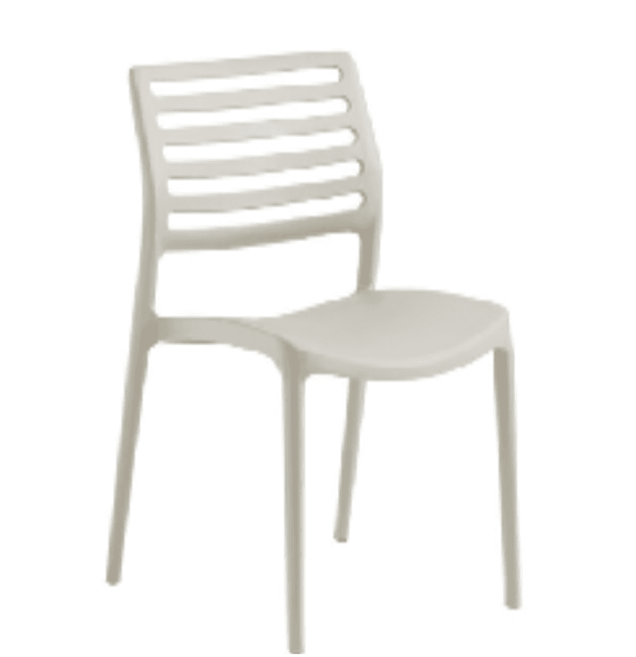 Recalled Allegro plastic side chairs
