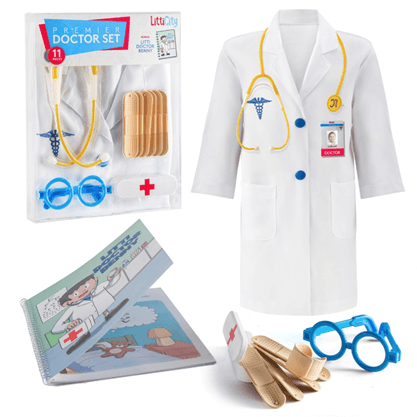 Recalled Litti City Premier Doctor Playset and Teacher Purse Set, Lit