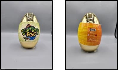 Recalled Evermore Surprise Eggs
