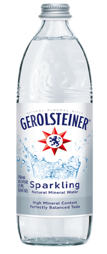 Recalled Gerolsteiner 750ml Sparkling Water Bottles