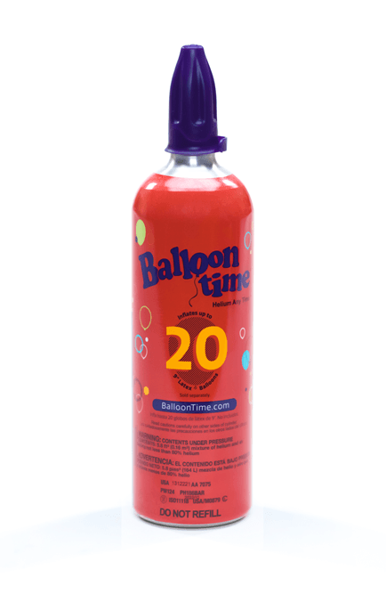Recalled Balloon Time Mini Helium Tanks