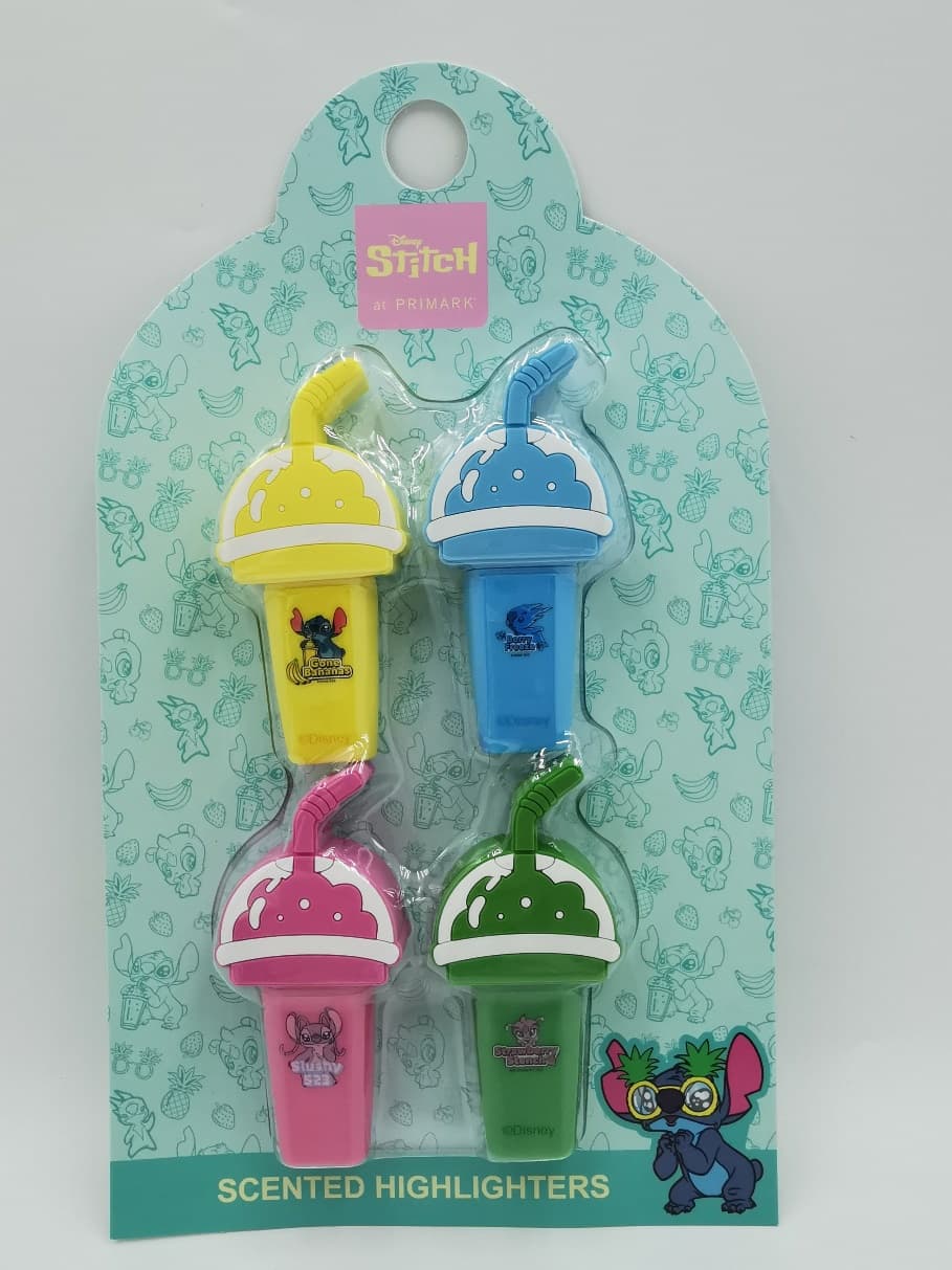Recalled Primark DTR (direct-to-retail) Stitch Scented Highlighters (