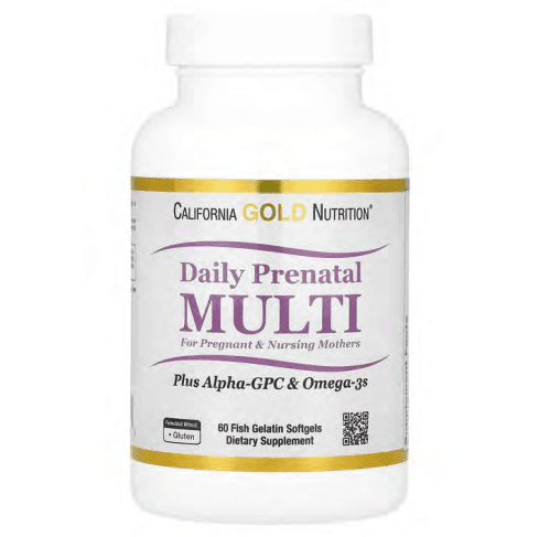 Recalled California Gold Nutrition Iron Supplements: Daily Prenatal M
