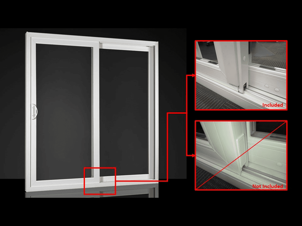 Recalled MI 1615 and 1617 Sliding Glass Doors; Window World 4000 Seri